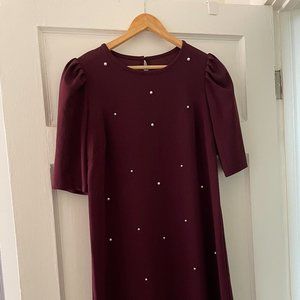 ABS Collection - purple and perles dress - Size M